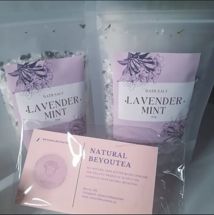 Lavender Mint Bath Salts