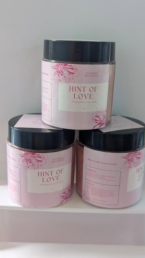 Hint of Love Whipped Shea Butter (Small)